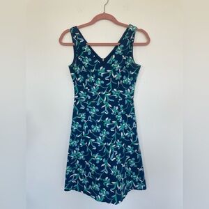 Draper James Cotton Floral Midi Dress